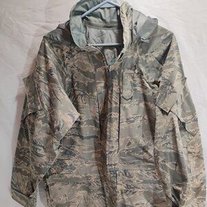 USAF Parka All Purpose Environmental Camouflage Jacket Medium Military Surplus